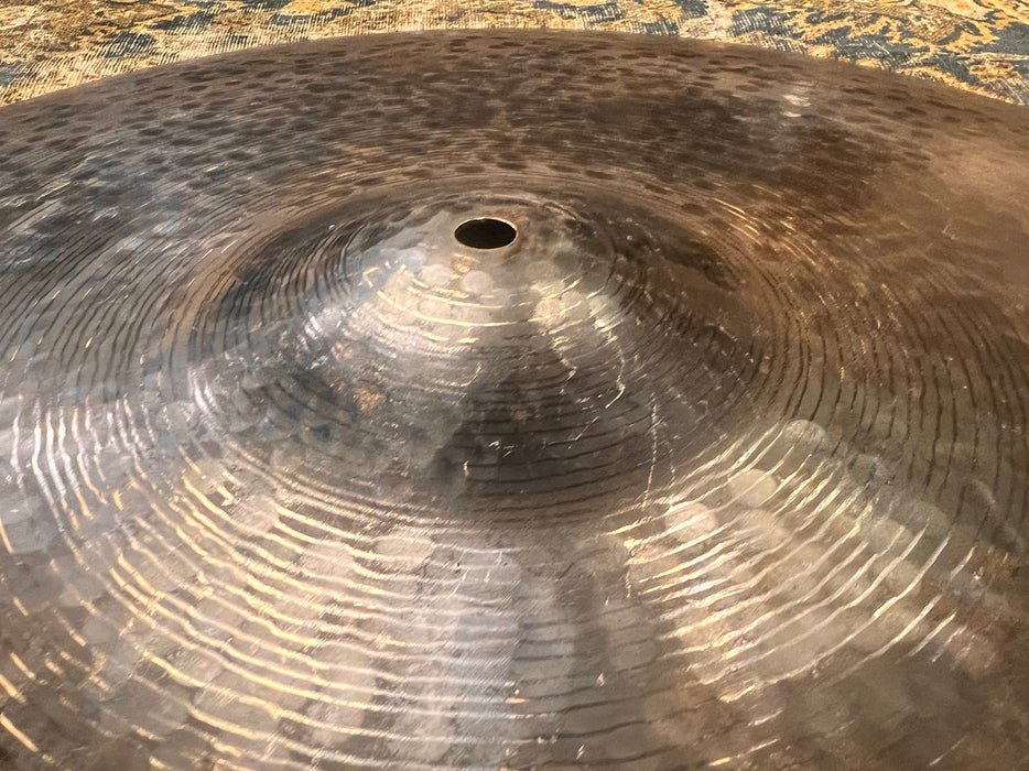 DISCONTINUED DRY Sabian 22” HH CRESCENT DISTRESSED Ride 2814 g PERFECT