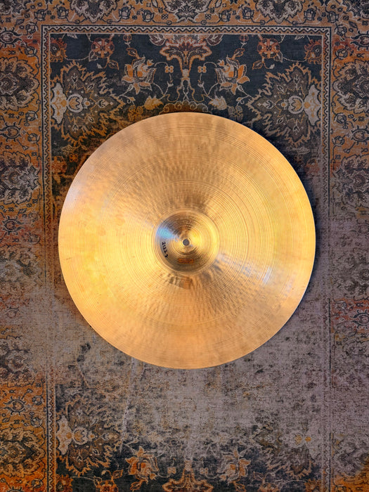 1950s Vintage ZILDJIAN 20" DARK Ride or Crash GORGEOUS 2120 g Sounds Awesome Versatile