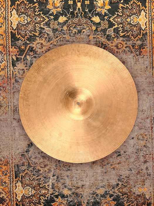 1940s Trans Stamp Vintage Zildjian 18” LIGHT Crash Ride 1536 g Smooth Airy FAMOUS Tone! Hand Hammered