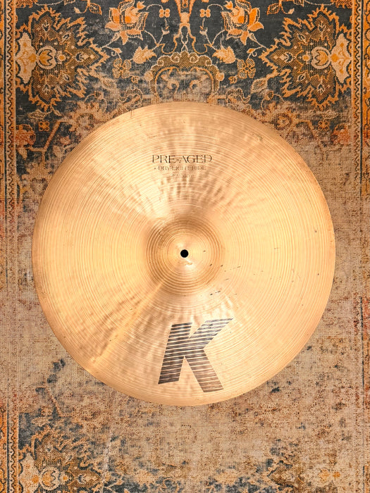 Zildjian K PRE AGED DRY LIGHT Ride 20” EARLY THINNER Model Only 2033 g CRASHABLE! Versatile