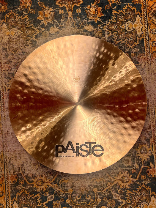 PAPER Thin Complex Paiste MASTERS Dark Crash 20” 1798 g AMAZING CLEAN