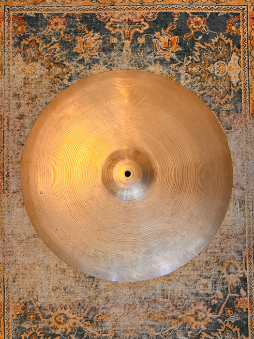 1950s Vintage ZILDJIAN 20" LIGHT Ride or Crash GORGEOUS Only 1977 g Sounds Awesome Versatile
