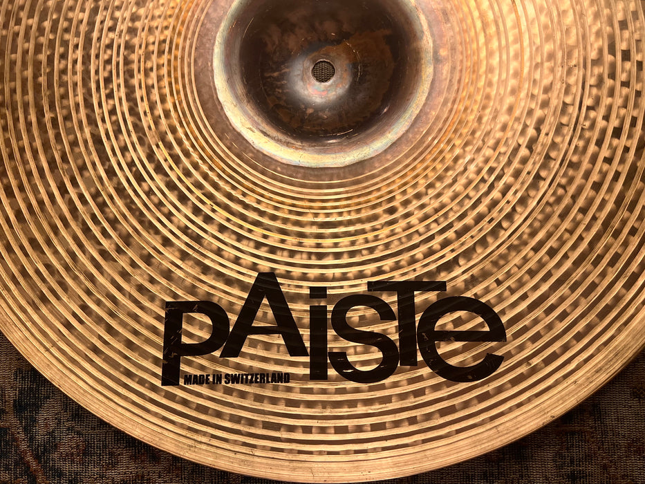 Unique Paiste PROTOTYPE 2002 RUDE Dark FULL Crash 18” 1772 g