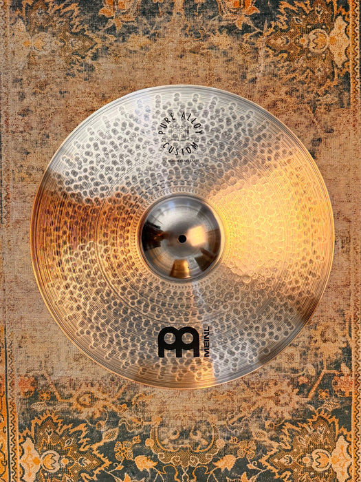 Meinl PURE ALLOY CUSTOM 20” Medium Heavy Crash 2041 g FULL w/Shimmer IMMACULATE! Perfect In BAG! Don't Pay $380 For A Guess!