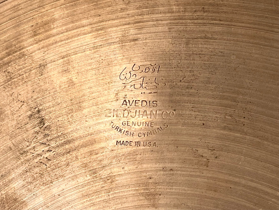 ULTRA PAPERTHIN Vintage 1960s Zildjian 14” Hihats PLAY 1940s ONLY 612 711 g Whispy Complex