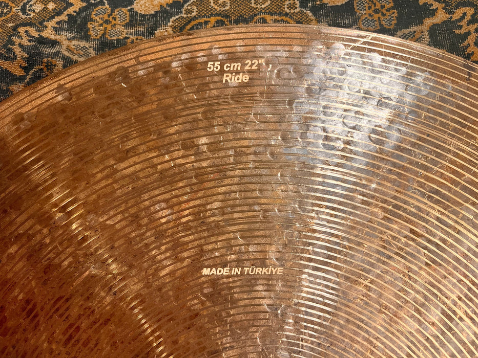 Hard to Find Light Complex Bosphorus 22” Samba Ride 2356 g Sounds Amazing Canary Yellow