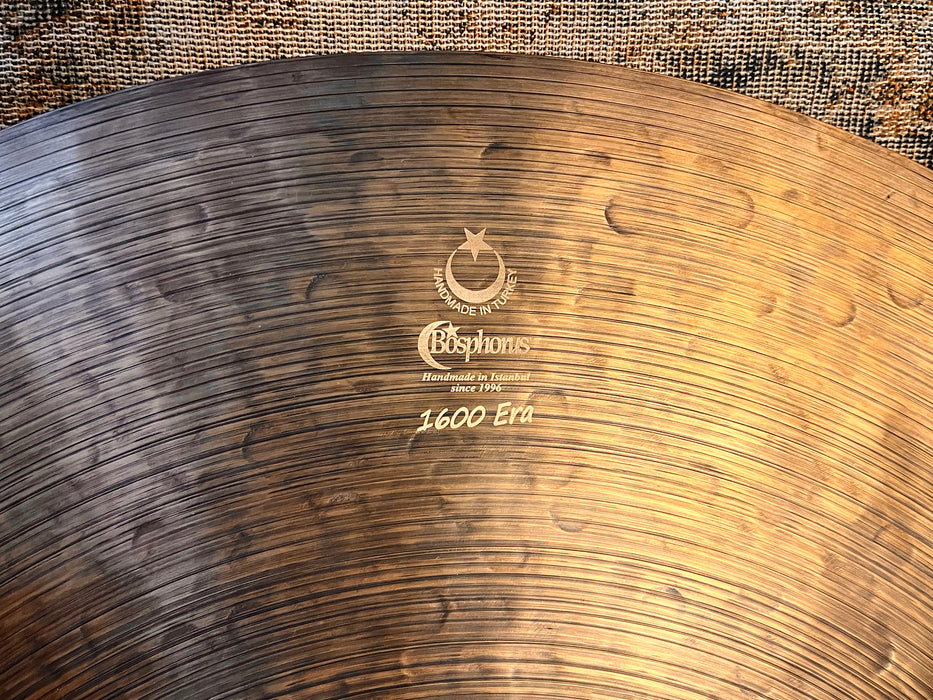 Light Complex Bosphorus 1600 Ride 22” 2242 g IMMACULATE Pre Aged! PAPER-Y SMOOTH!