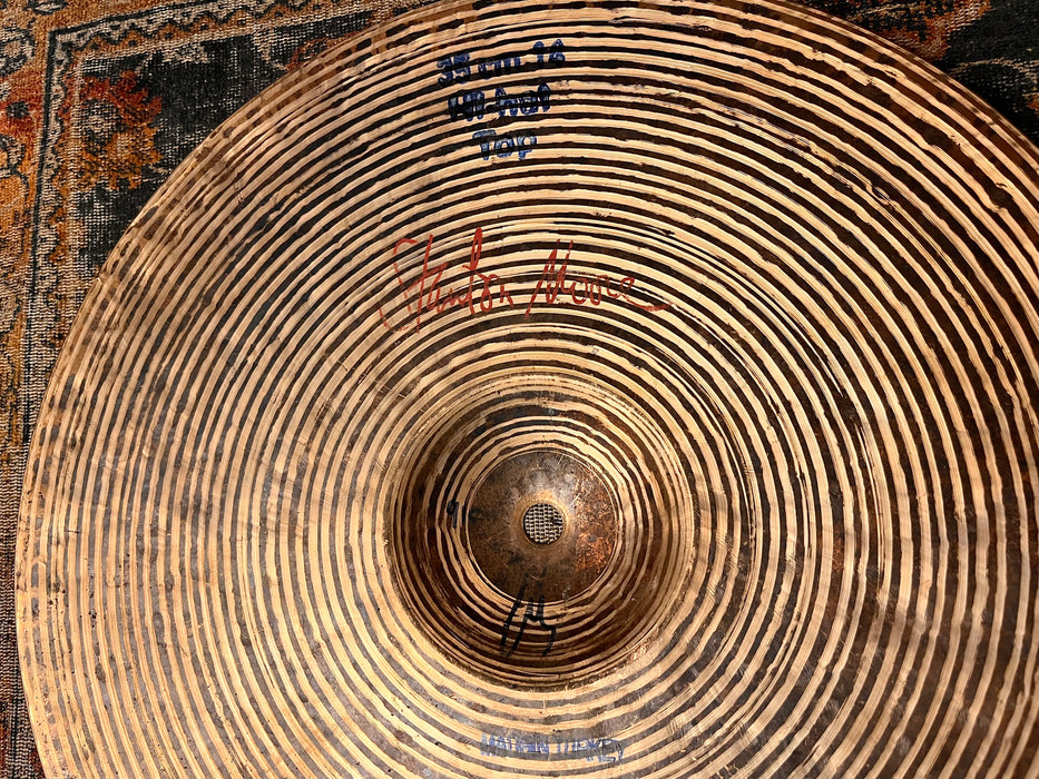 ORIGINAL Bosphorus FAT HATS Hihats 14” 910 1050 g Stanton Moore! LIGHT Smooth! Beautifully Mellowed