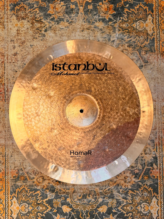 DARK COMPLEX ISTANBUL MEHMET Hamer 22” WARM RIDE 2450 g MINT 1/2 LATHE! HYBRID