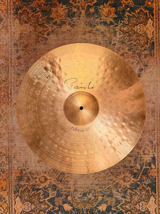 PAISTE Signature FULL Ride 20" Famously CLEAN Semi-DARK Tone! 2482 g Don’t Guess at Tone For 650!