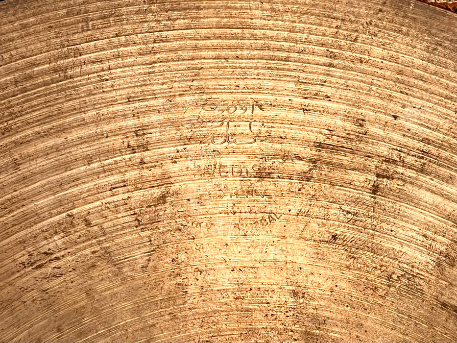 Vintage 1960s Zildjian EARLY NEW BEAT Hi Hats 14” 868 1468 g THIN TOP Very Responsive! Versatile!