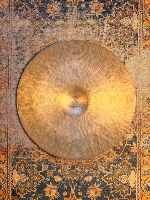 Rare Vintage ZILDJIAN ISTANBUL K 20” Ride Crash Zildjian Forged In Turkey! 2145 g Beautifully Hand Hammered