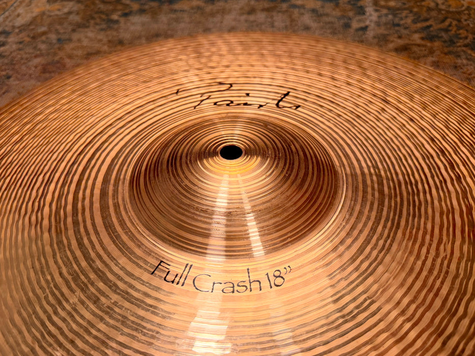 Paiste SIGNATURE Full Crash 18” 1478 g CLASSIC  Clean Tone! Don’t Pay $540 For A Guess!