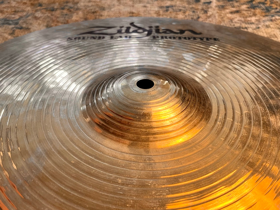Unique Zildjian Brilliant PROTOTYPE KEROPE STYLE? 16” CRASH 1068 g Clean Shimmering Fast Crash!