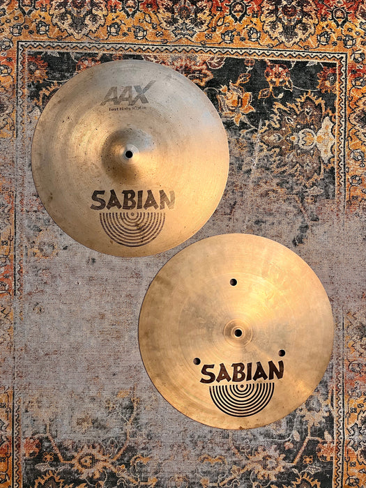 ULTRA CRISP Sabian 14” FAST Hihats FLAT 1044 1732 g Tight FAST QUICK Clean Tone AAX