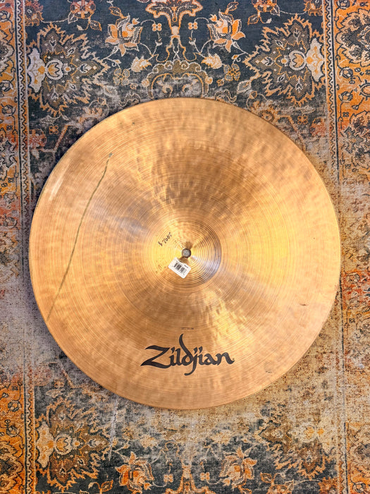 FIRST YEAR ZILDJIAN ORIGINAL KEROPE 22” Ride Crash 2402 g SOUNDS AMAZING! Light Dry!