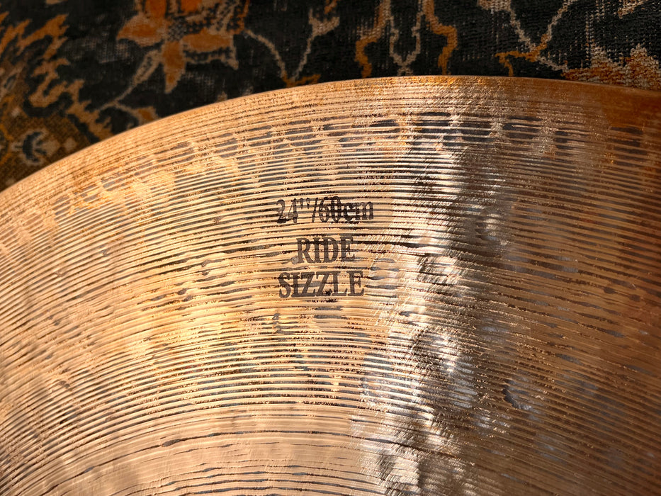 Rare ULTRA DARK MASSIVE Istanbul Mehmet 24” MC Jazz Ride Sizzle 2872 g IMMACULATE & Amazing