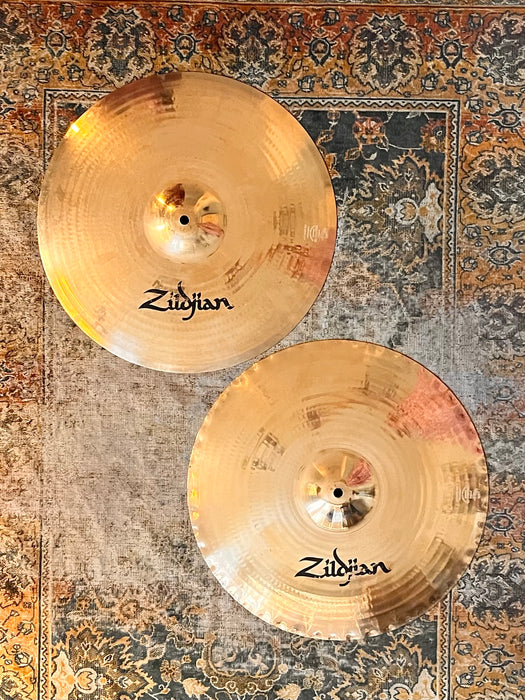 SUPER RARE 17” PROTOTYPE Zildjian MASTERSOUND Hihats 1682 2084 g MASSIVE