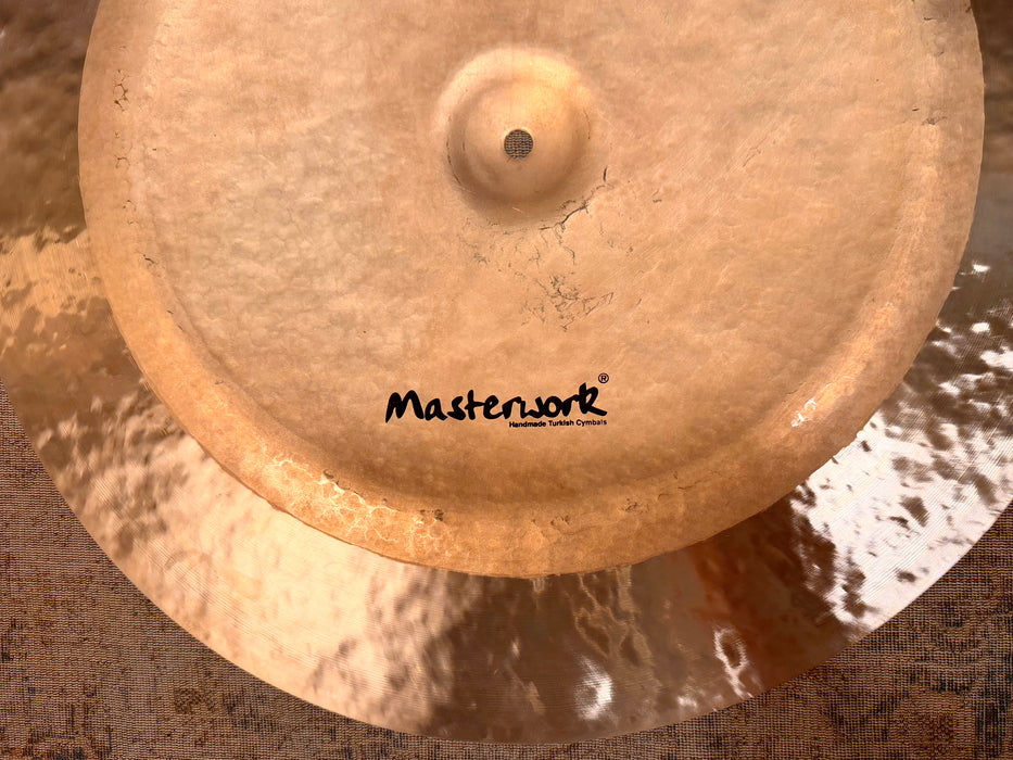 HUGE WIDE EDGE Massive 22” Masterwork China Swish 1686 g Super Old School Responsive COMPLEX!