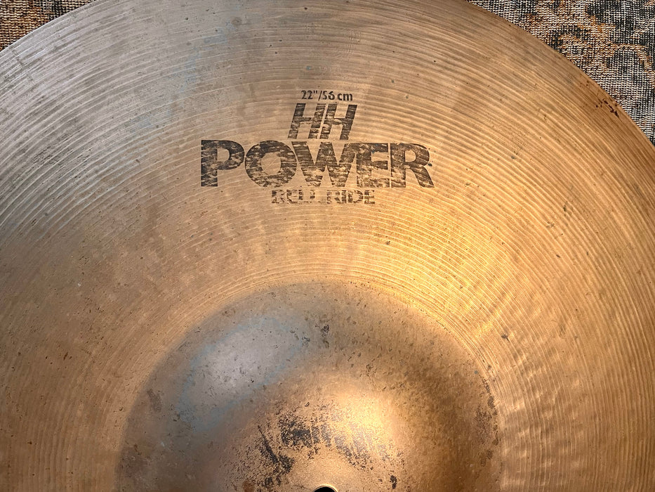 Sabian HH POWER BELL RIDE 22” VINNIE PAUL 3540 g EARLIER Version! Iconic RAW BELL! Why Pay $700?