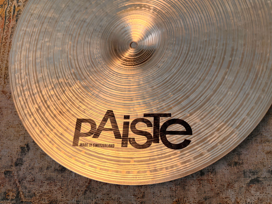 ORIGINAL PAISTE Twenty Series CRASH 18” CLEAN Dark Full! Hand Hammered! 1738 g CLEAN!
