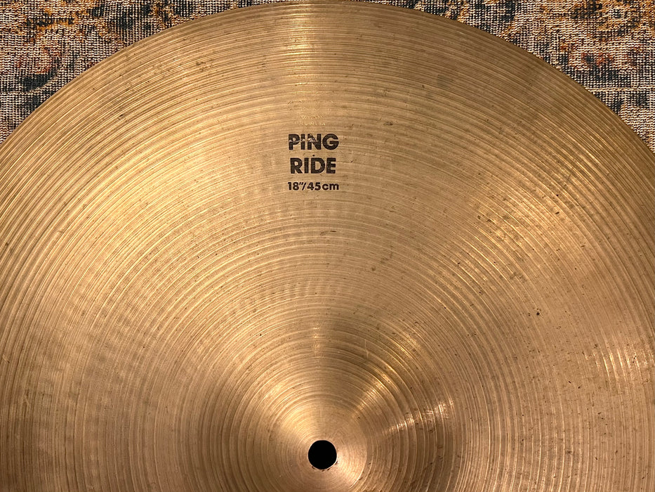 Hard to Find Zildjian Ping Ride 18” 1766 g Focused & Controlled