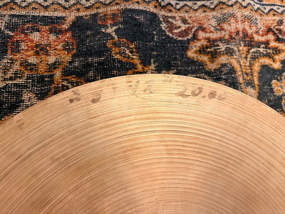 RARE 1940s Trans Stamp Vintage ZILDJIAN PAPER THIN 12” Hihats 446 462 g ULTRA THIN