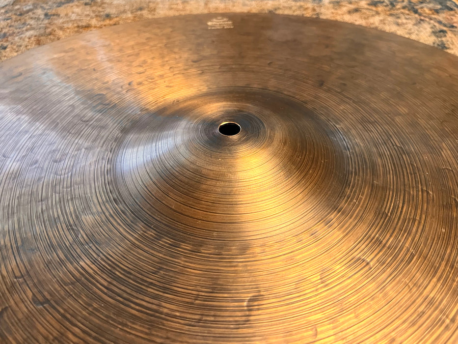 Light Complex Bosphorus 1600 Ride 22” 2242 g IMMACULATE Pre Aged! PAPER-Y SMOOTH!