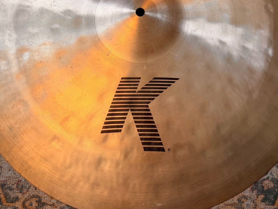 Zildjian 24” K LIGHT RIDE Hand Picked MASSIVE 2 Foot Golden GLOWING Complex Beauty! 3252 g