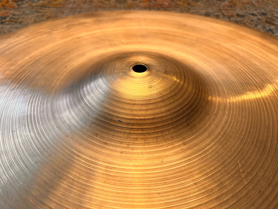 BIG Light 1960s Vintage Zildjian 22” Light Crash Ride ONLY 2496 g Complex Thin 22”