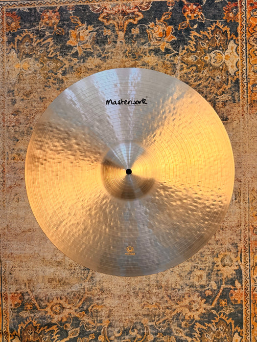 GLOWING Masterwork JAZZ MASTER 20” ULTRA Paper Thin Crash Ride 1374 g MINT! Gorgeous! Responsive