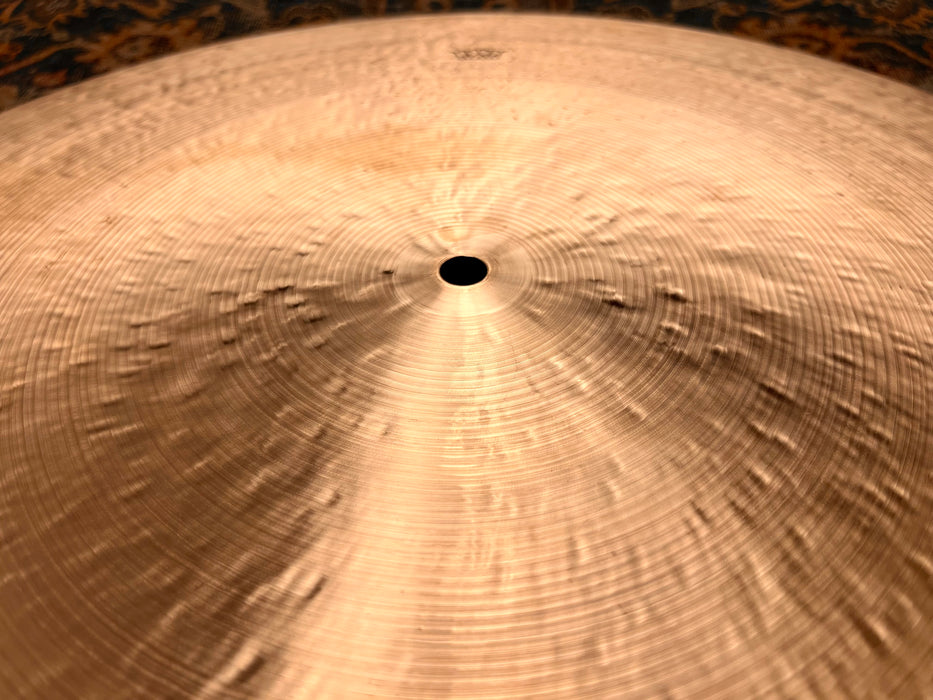 Paul Francis CUSTOM Cymbal Craftsman FLAT RIDE 20” 1836 g NEW! Gorgeous Delicate Light Golden Shimmer