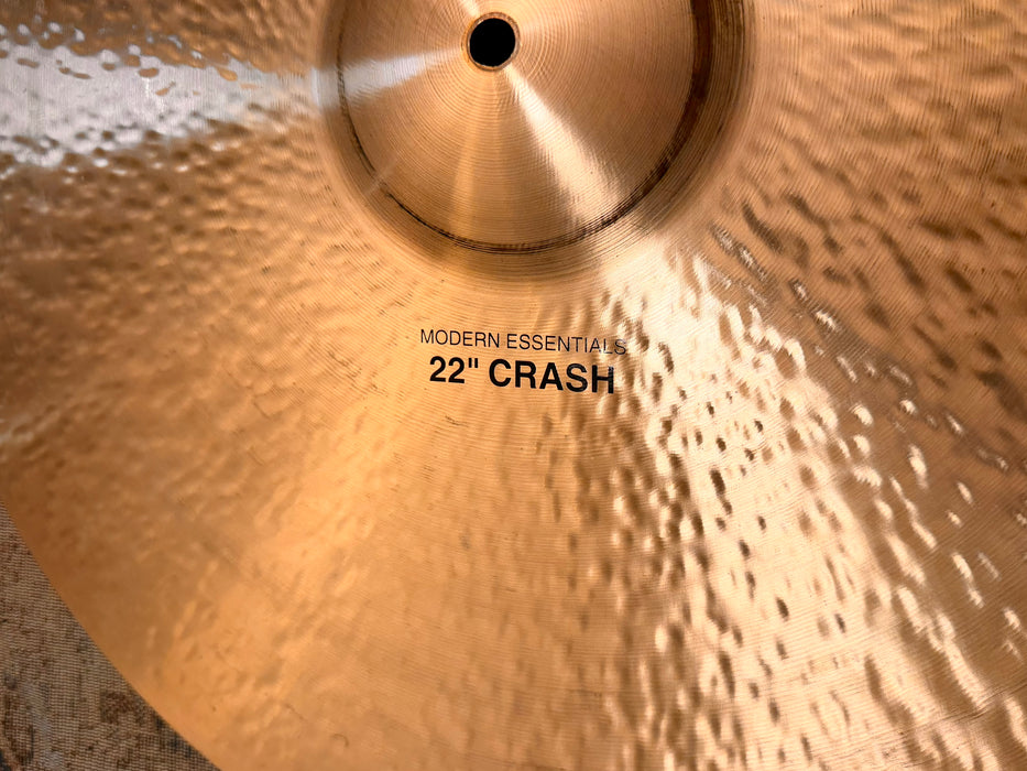 PAISTE Formula 602 Modern Essentials 22” CRASH 2514 g CLEAN Amazing Shape! Incredible. Why Pay $914?