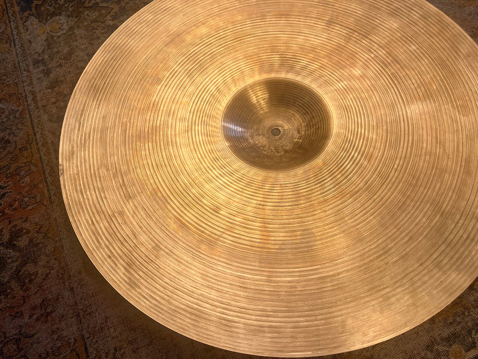 ULTRA WARM Smooth Sabian HH 21” VINTAGE Ride 2327 g Semi-Dry Vintage Look/Tone