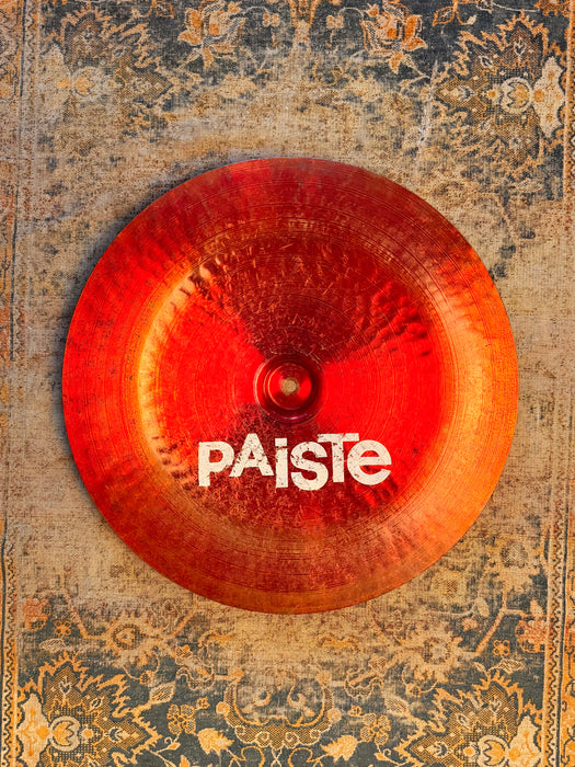 THE ORIGINAL Vintage PAISTE COLORSOUND 5 China Type 18" 1294 g QUICK Semi-Dry Attack
