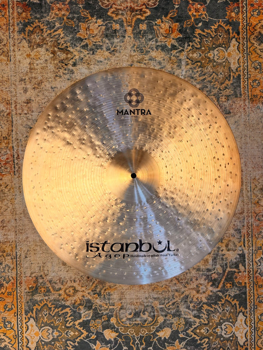 Istanbul AGOP 22” MANTRA Ride Golden Light Complex Glow! 2882 g PERFECT Cond! Harder To Find