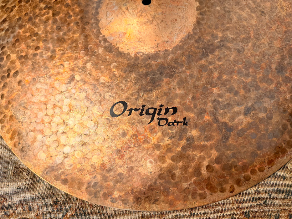 STUNNING TURK Istanbul Mehmet Origin Dark 22” Ride 2390 g MINT! DRY Unlathed RAW! Beautiful SIENNA!