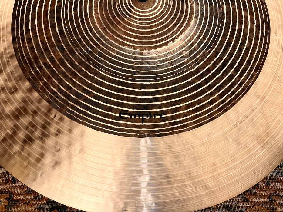 Rare ISTANBUL Mehmet Empire JAZZ Ride 22” 2346 g Sizzle PERFECT! DARK & SMOKEY
