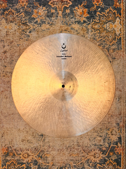 Rare DARK WARM ISTANBUL Mehmet 19” NOSTALGIA Crash Ride 1690 g LEFT SIDE!