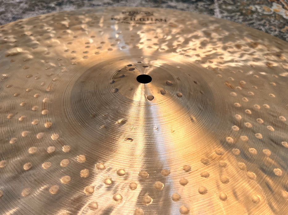 Zildjian K CONSTANTINOPLE OVERHAMMERED THIN 22” Ride 2148 g IMMACULATE Light Airy! Crashable