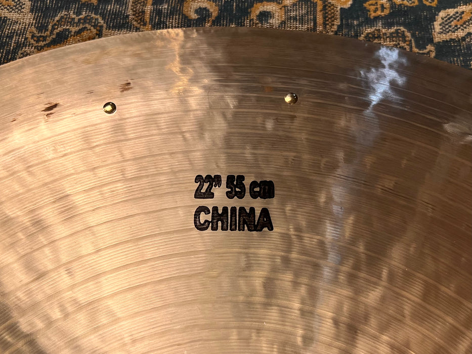 ALL 18 RIVETS Masterwork Jazz Master SWISH KNOCKER 22” China 1750 g