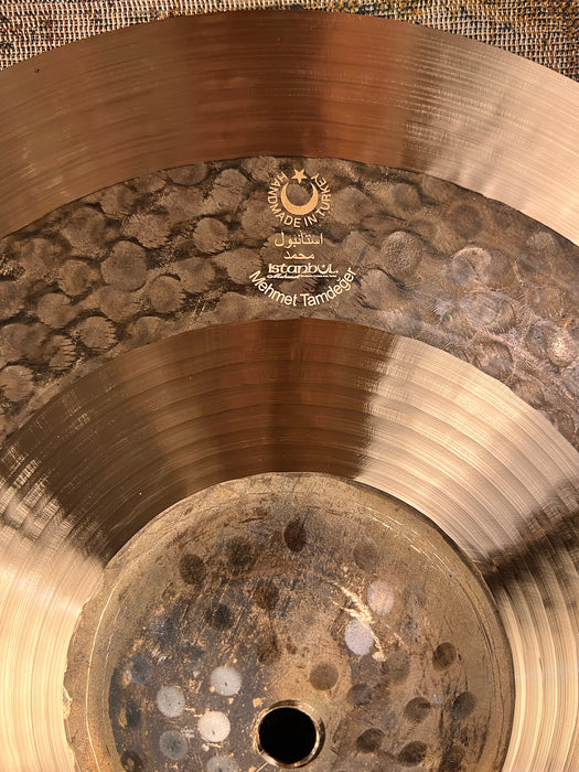 DARK CRISP ISTANBUL MEHMET SULTAN Hihats 14” 1076 1272 g PERFECT