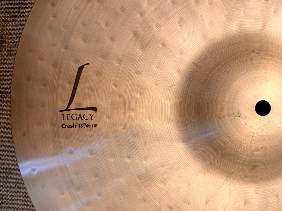 BILLY COBHAM SIGNED Sabian HHX LEGACY 18” Crash ONLY 1160 g Collectible! Don’t Pay $464