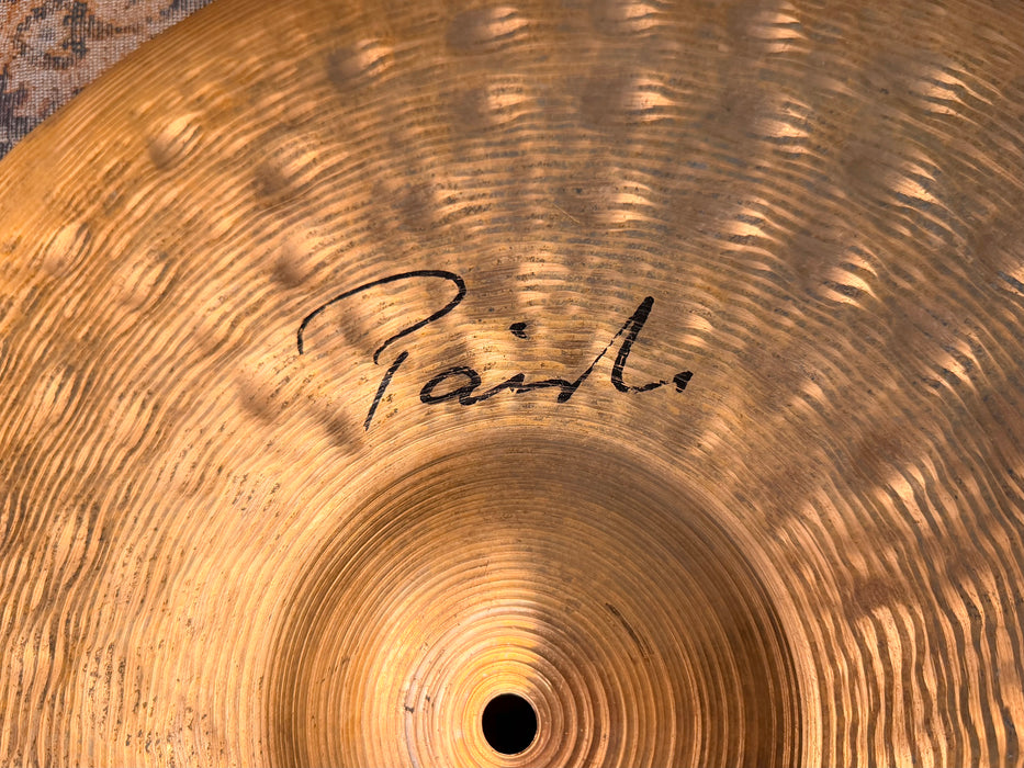 The Paiste ROUGH RIDE OF DOOM! Signature 20” 2178 g Complex Crashable A Unique Paiste!