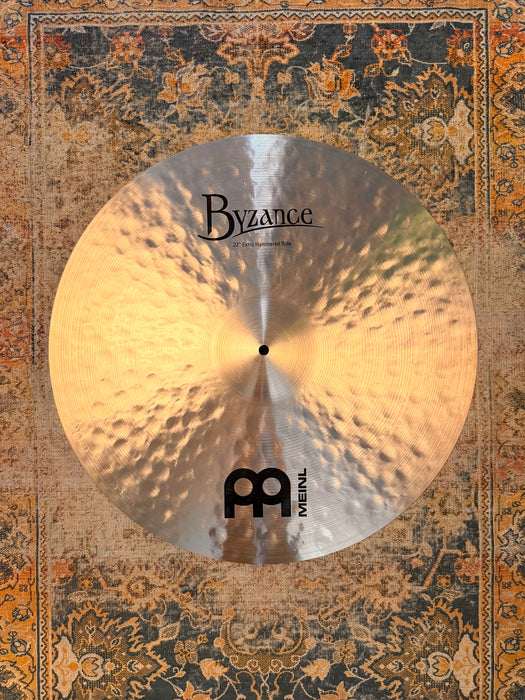Meinl BYZANCE EXTRA HAMMERED RIDE 22” Immaculate Condition! Complex Crash! 2794 g Veratile!