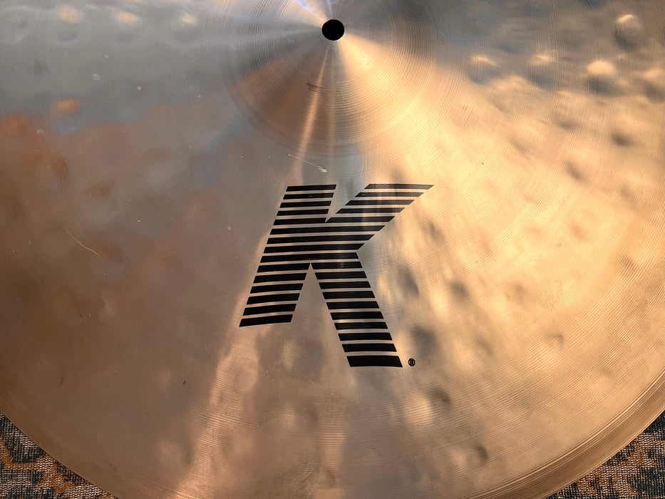 Zildjian 24” K LIGHT RIDE Perfect! MASSIVE 2 Foot Golden GLOWING Complex Beauty! 3017 g! MINT