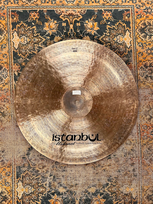 Rare ULTRA DARK Complex Istanbul Mehmet 22" MC Jazz Ride 2484 g PERFECT