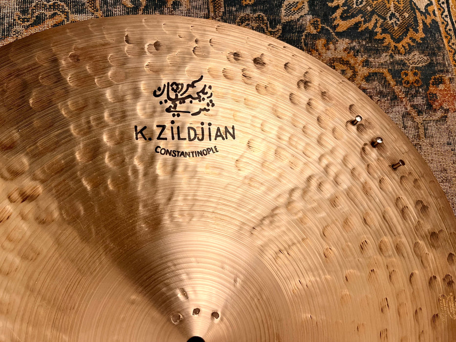 Zildjian K CONSTANTINOPLE LIGHT RIDE SIZZLE 20” 1874  g IMMACULATE! DARK! Crashable! Limited!