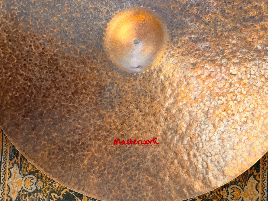 28” of BLISS! MASSIVE RARE MASTERWORK PROTOTYPE 28” THIN TURK Crash Ride 3382 g Incredible!