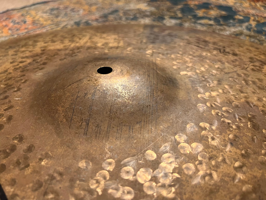 Rare DISCONTINUED Zildjian K Custom LEFT SIDE Ride SIZZLE 22” 2788 g CLEAN